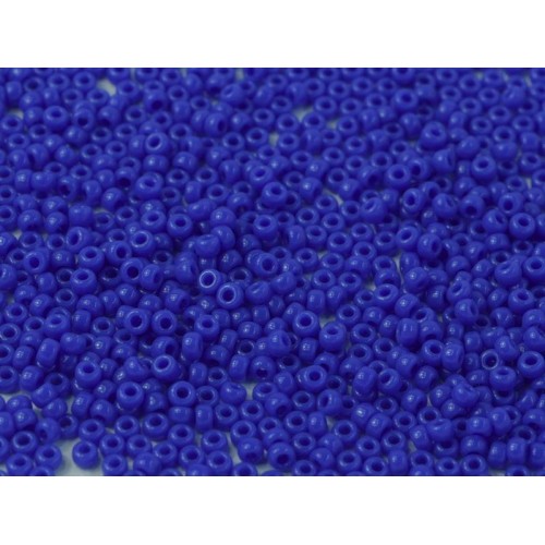 ROUND ROCAILLE 15/0 Opaque Periwinkle 417