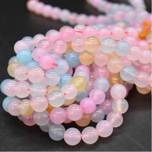 Chalcedony Mixed Pastel 6mm