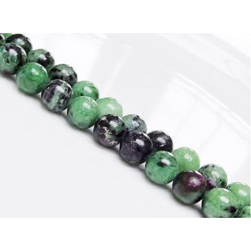 Ruby-Zoisite- 6mm