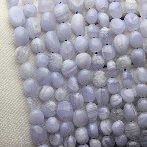 Blue Lace Agate Nuggets 5-8 mm