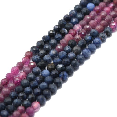 Sapphire /Corundum /Ruby Faceted 3 mm