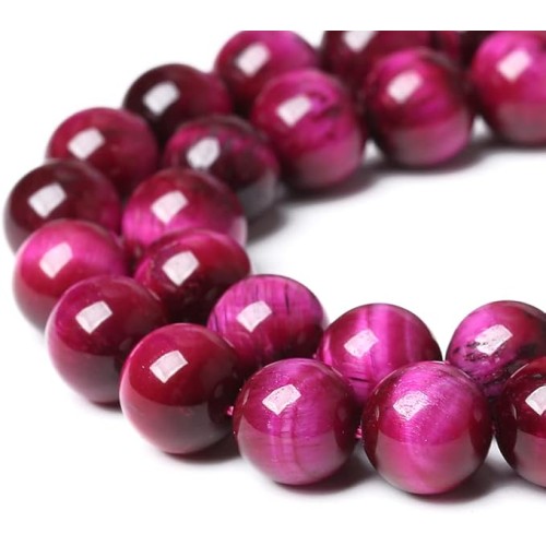 Tiger eye pink 6mm