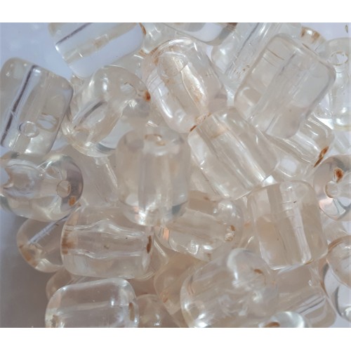 Acrylic Beads Tubes 11X19.5 mm transparent