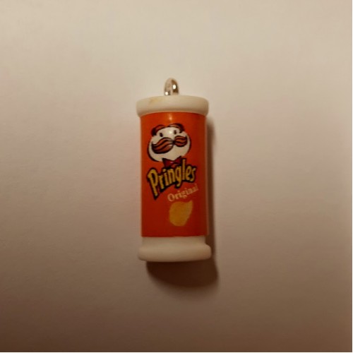 Chips Box Pendant Orange