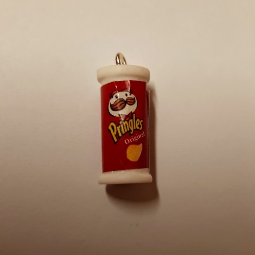 Chips Box Pendant Red