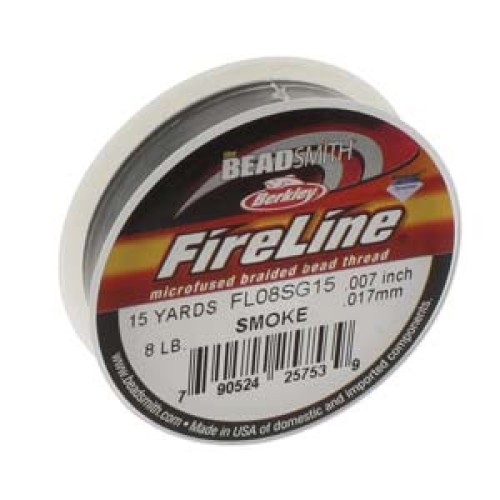 FIRELINE SMOKE - 8lb- 0.17mm-  13.5 m  опушено