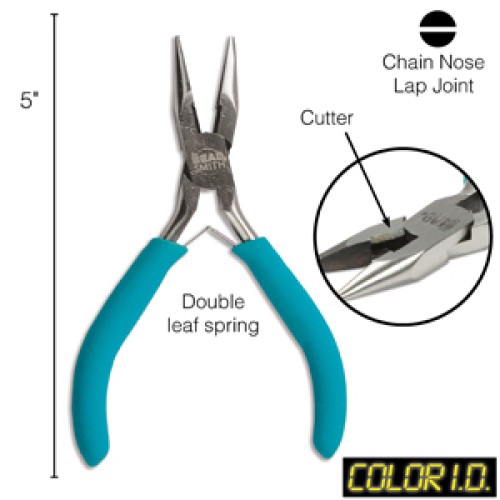 FLAT NOSE PLIERS WITH CUTTER