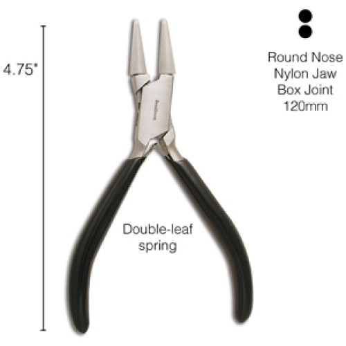 DOUBLE NYLON JAW ROUNDNOSE 120MM