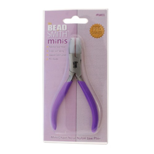 MINI NYLON JAW FLATNOSE W/ SPRING