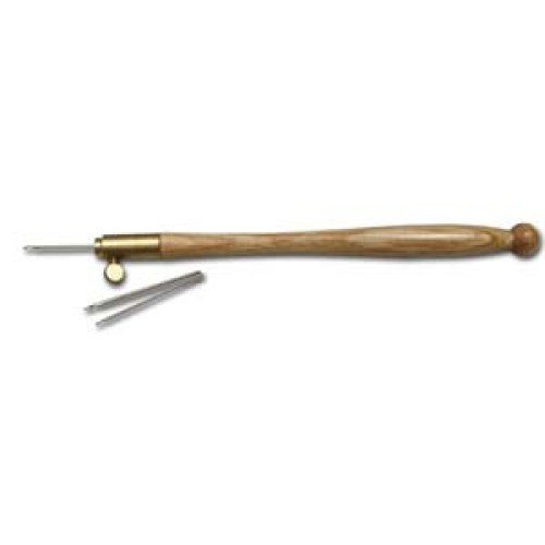 TAMBOUR 3-NEEDLE SET WOOD HANDLE