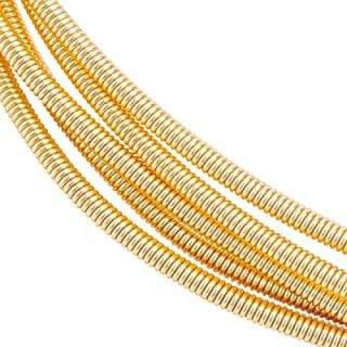 French Wire Soft Gold Colour 1 mm