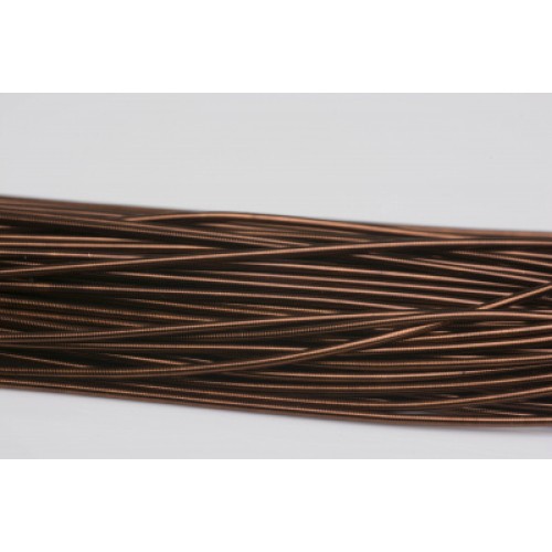 French Wire Hard Brown Colour 1 mm