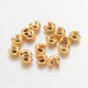 CRIMP COVER 6mm Gold Plated - 10pcs