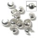 CRIMP COVER 4mm Antique Silver Plated - 10 pcs