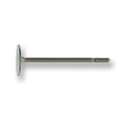 EARRING POSTS 4 mm Stainless Steel 10 pcs.