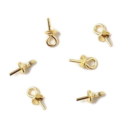 Eyelet Stainless Steel 7X4 mm gold