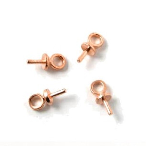 Eyelet Stainless Steel 7X3mm rose gold