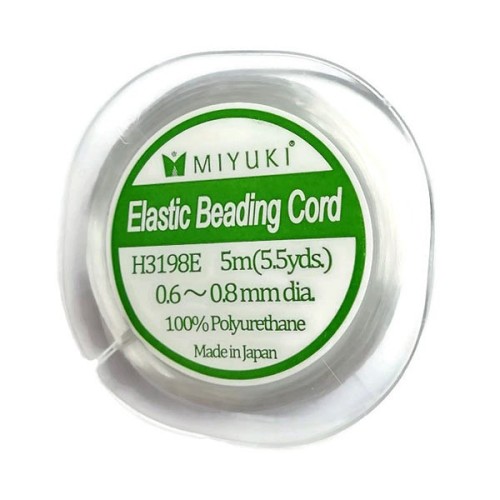 MIYUKI Elastic Beading Cord 0,6-0,8 mm - 5m