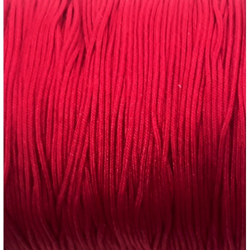 KNOTTING CORD RED 0.5mm