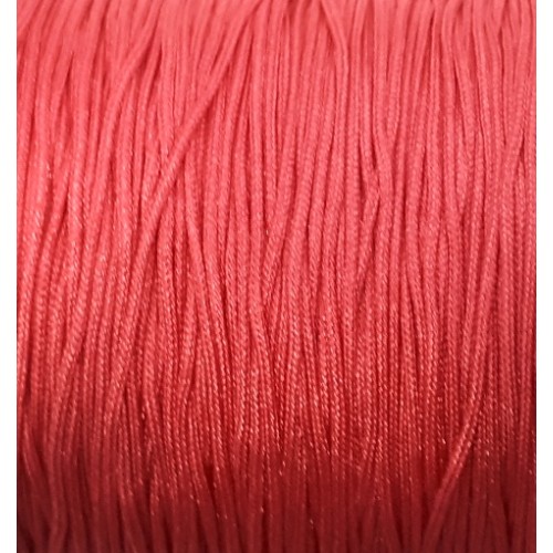 KNOTTING CORD  0.7mm/10m dark pink