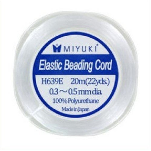 MIYUKI Elastic Beading Cord 0,3-0,5 mm - 20m