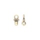 PILOS BEAD ENDING 8/0 4.1X6.9 mm BRASS ANTIQUE