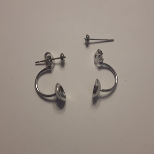 EARRING BASES  Stainless Steel