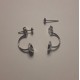 EARRING BASES  Stainless Steel