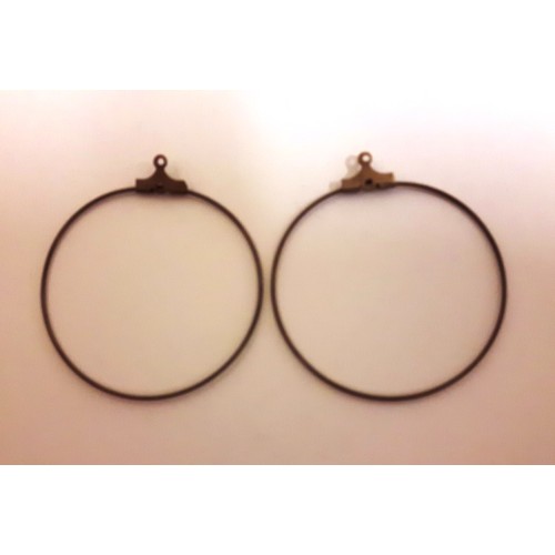 BEADING HOOP Brass Antique - 40mm