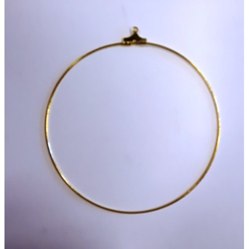 BEADING HOOP Gold Colour 70mm