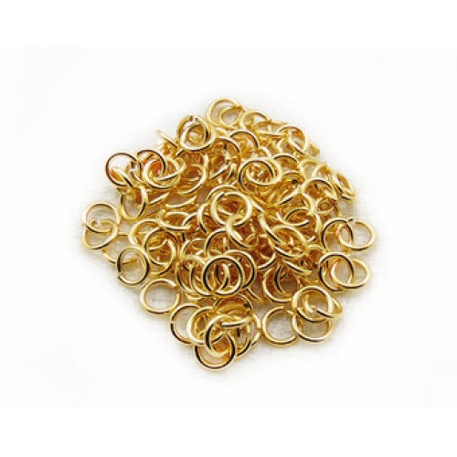 JUMP RINGS Stainless Steel Gold 0,6Х 3,5 mm