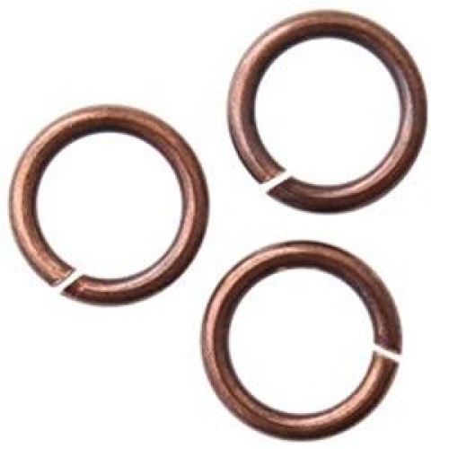 JUMP RINGS Copper Antique Colour 1.2X6mm