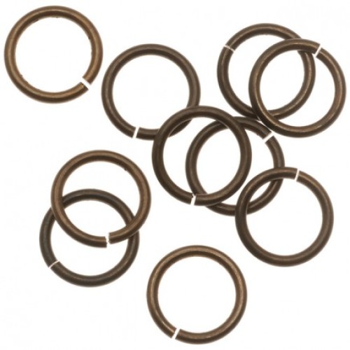 JUMP RINGS Brass Antique Colour 1.2X9mm