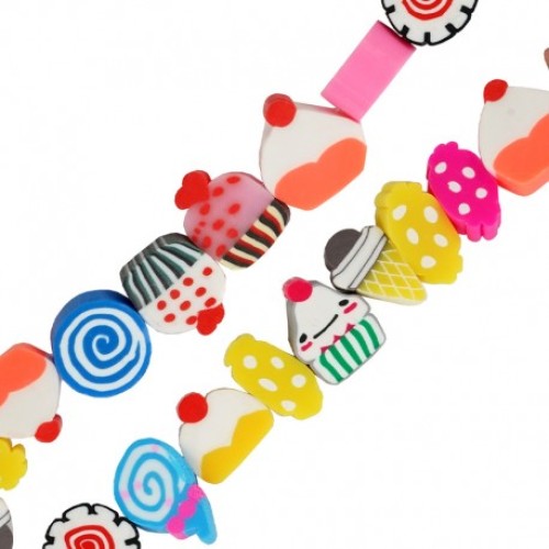 CANDIES BEADS 10 pcs. Random Mix