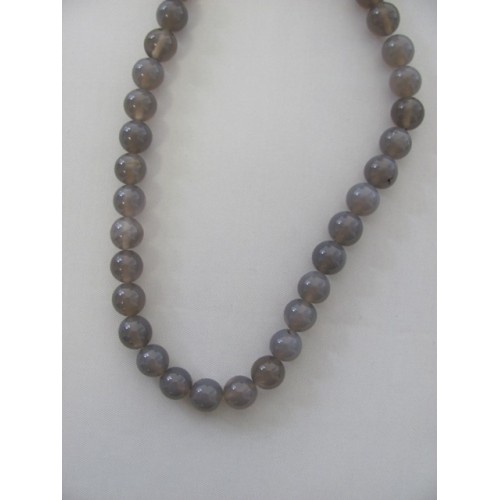 Chalcedony -gray - 10mm