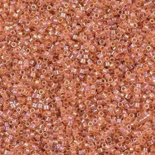 DELICA ROUND 11/0 (1,6mm), DB-54 Inside Dyed Color Peach