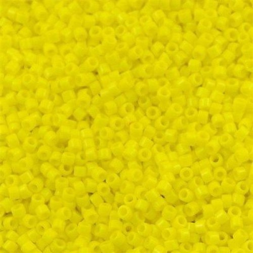 DELICA ROUND 11/0 (1,6mm), DB-721 Opaque Yellow