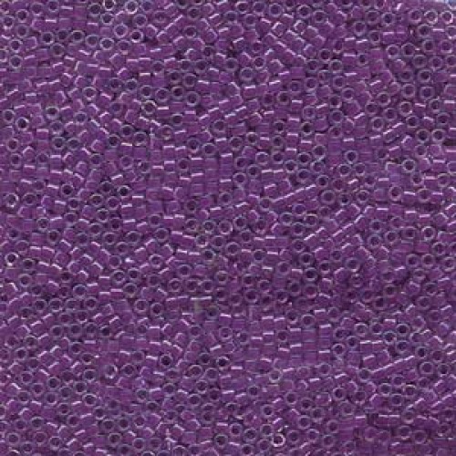 DELICA ROUND 11/0 (1,6mm), DB-73 Lined Lilac AB