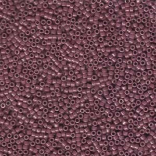 DELICA ROUND 11/0 (1,6mm), DB-265 Opaque Mauve Luster