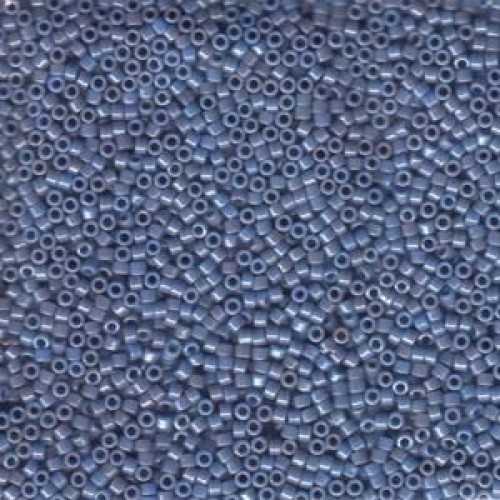 DELICA ROUND 11/0 (1,6mm), DB-266 Opaque Denim Blue Luster