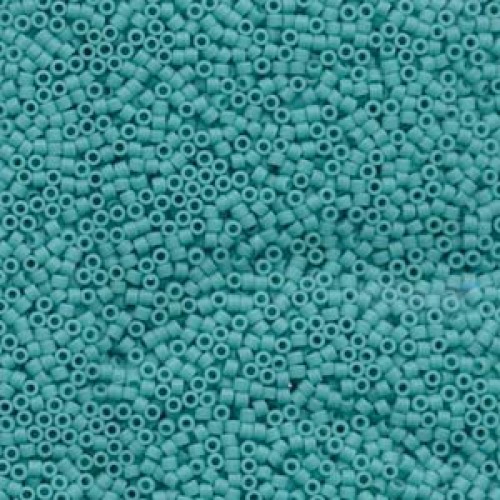 DELICA ROUND 11/0 (1,6mm), DB-759 Opaque Turquoise Matted