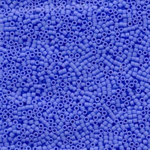 DELICA ROUND 11/0 (1,6mm), DB-760 Opaque Periwinkle  Matted