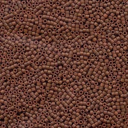 DELICA ROUND 11/0 (1,6mm), DB-794 Opaque Sienna Matted