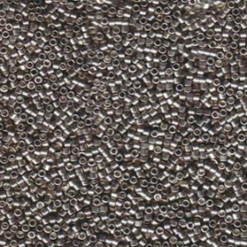 DELICA ROUND 11/0 (1,6mm), DB-436 Galvanized Pewter