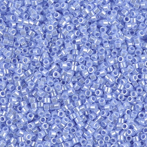 DELICA ROUND 11/0 (1,6mm), DB-1568 Opaque Agate Blue Luster