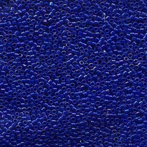 DELICA ROUND 11/0 (1,6mm), DB-216 Opaque Royal Blue Luster