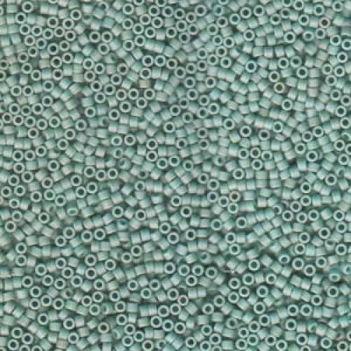 DELICA ROUND 11/0 (1,6mm), DB-374 Matted Seafoam Green