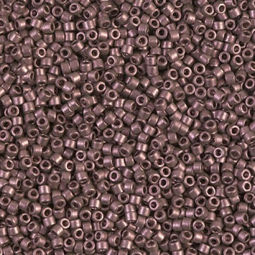 DELICA ROUND 11/0 (1,6mm), DB-462 Galvanized Dark Mauve