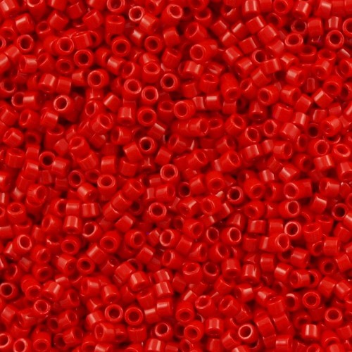 DELICA ROUND 11/0 (1,6mm), DB-723 Opaque Red