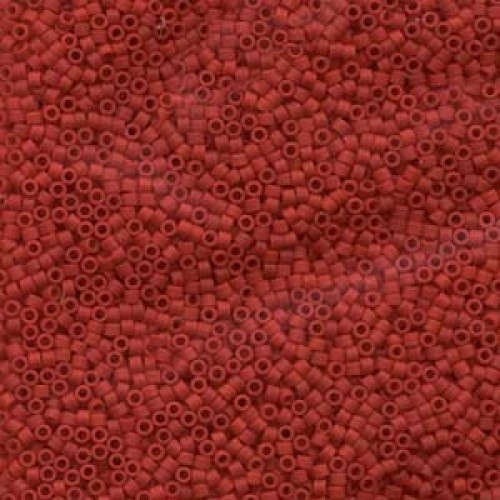 DELICA ROUND 11/0 (1,6mm), DB-753 Opaque Red Matted